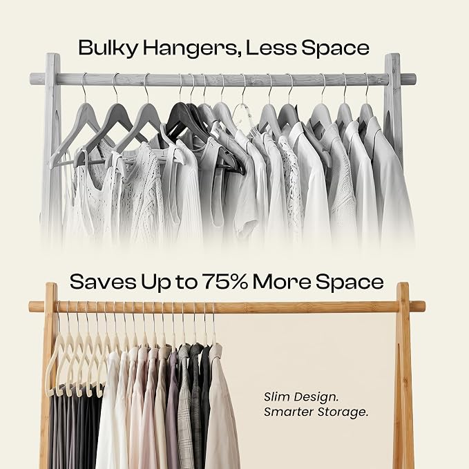 Utopia Home Velvet Hangers 50 Pack - Image 6