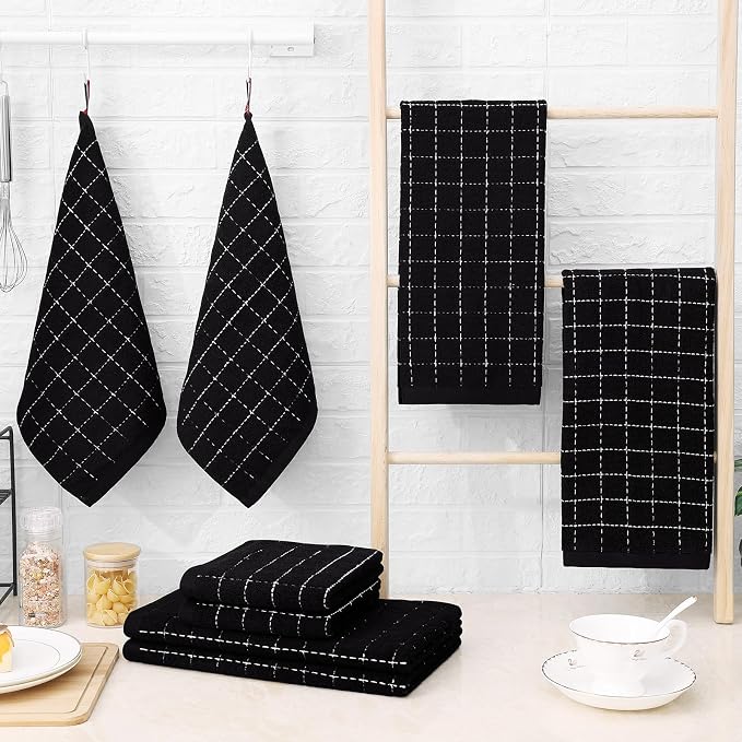 Homaxy Kitchen Towels and Dishcloths Set - Image 9