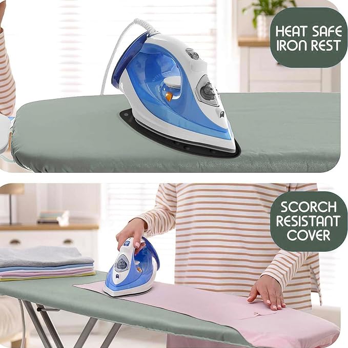 Hearth & Harbor Ironing Board Cover and Pad 15x54 Full Size, Thick Heavy Duty - Image 3