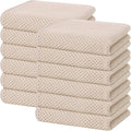 Homaxy 100% Cotton Waffle Weave Kitchen Dish Towels 12-Pack, Ultra Soft by Homaxy