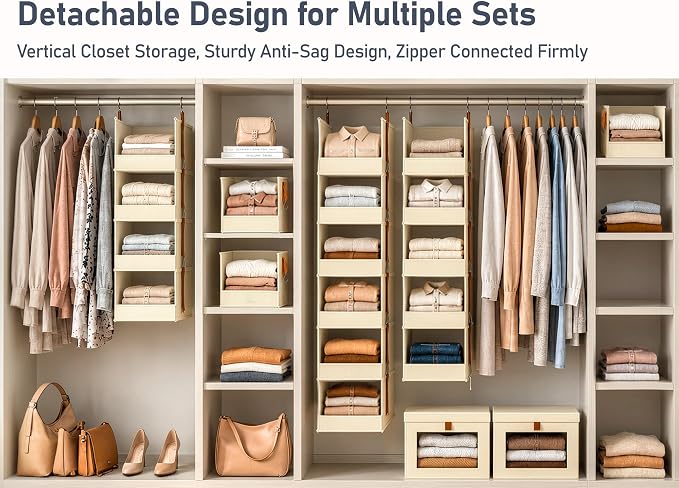 DIMJ Hanging Closet Organizer - Image 3