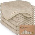 6-Pack Baby Washcloths, Soft Absorbent Washcloths by KeaBabies