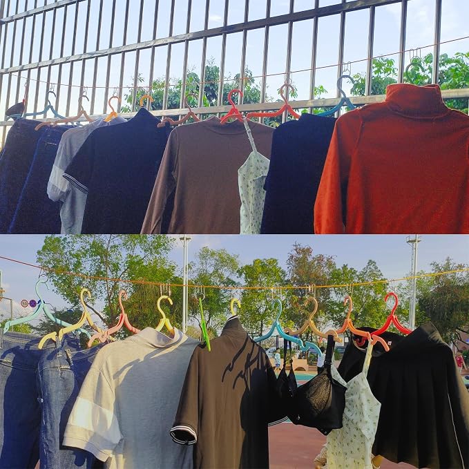 32Ft Portable Travel Clothesline is Also an Outdoor Camping Clothesline - Image 7