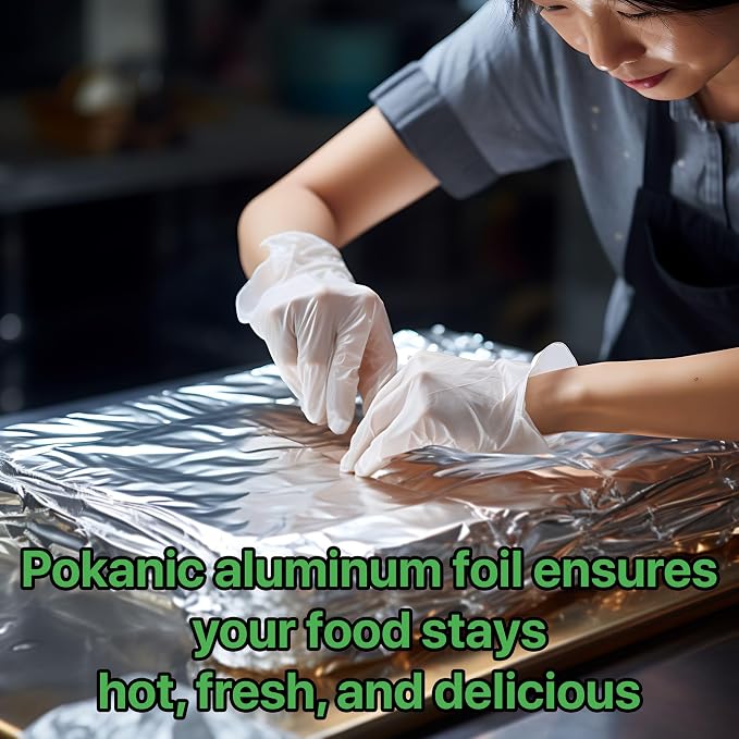 Aluminum Foil Wrap Roll 18 in x 500 ft Heavy Duty Commercial and Home Use - Image 6