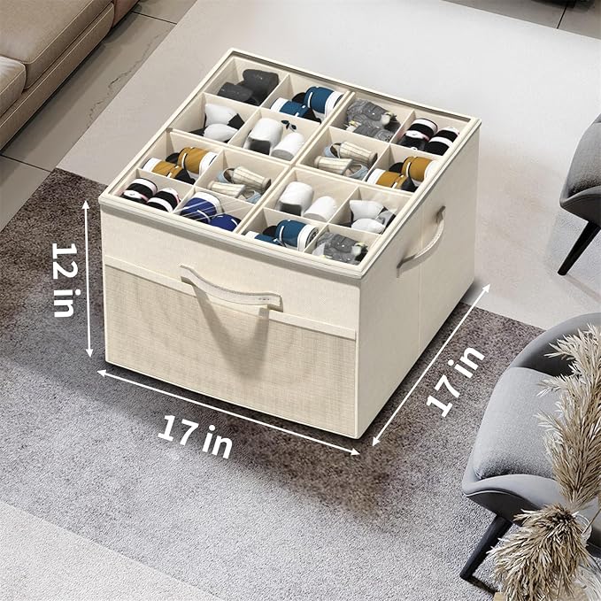 Aokeyee Shoe Organizer for Closet, Foldable Shoe Storage Organizer Box Bin - Image 6