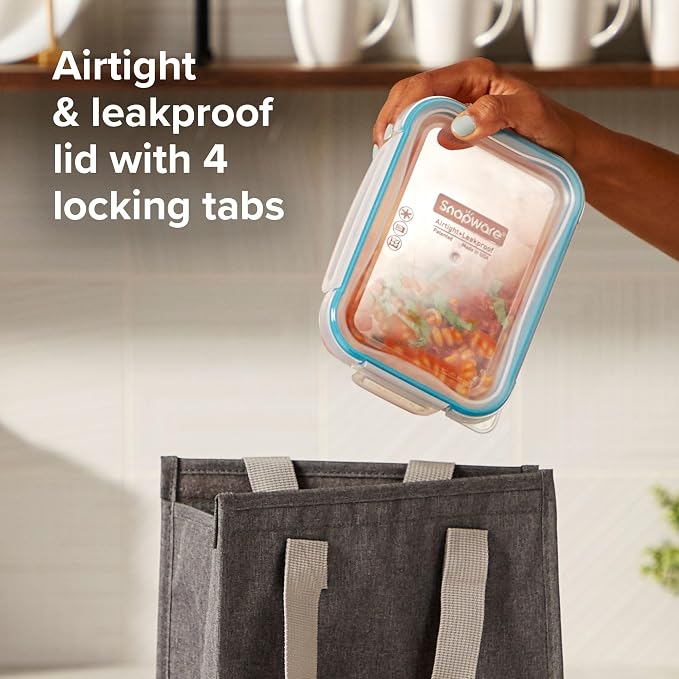Snapware Food Storage Containers, Rectangular | Leakproof & Airtight | BPA-Free - Image 3