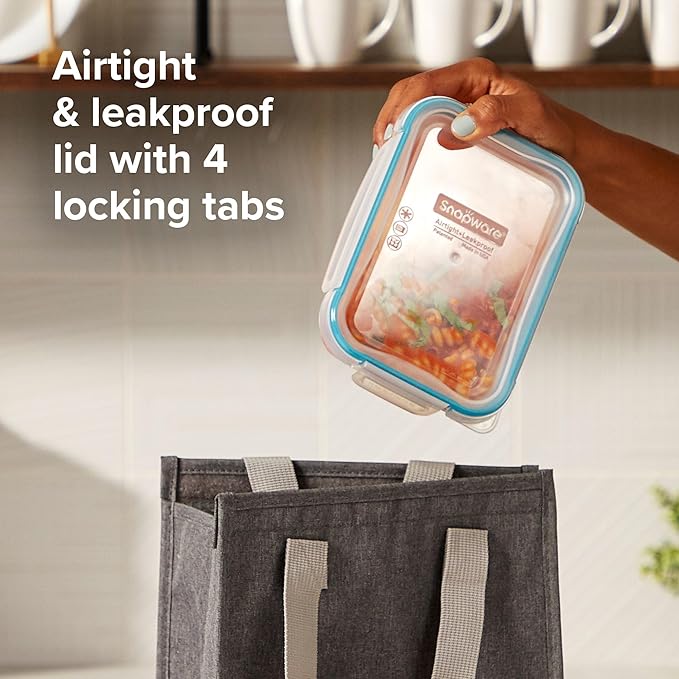 Snapware Plastic Total Solution Food Storage Containers | Meal prep containers - Image 5