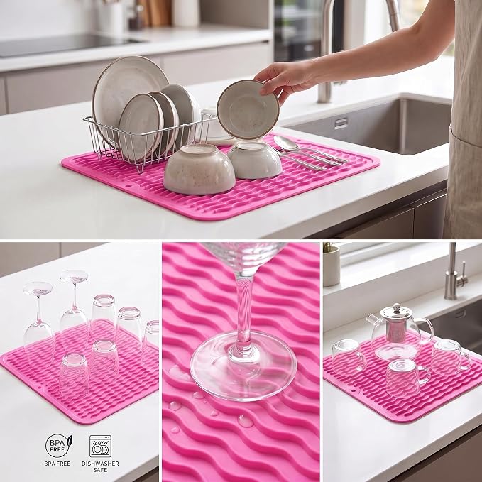 MicoYang Silicone Dish Drying Mat - Image 4