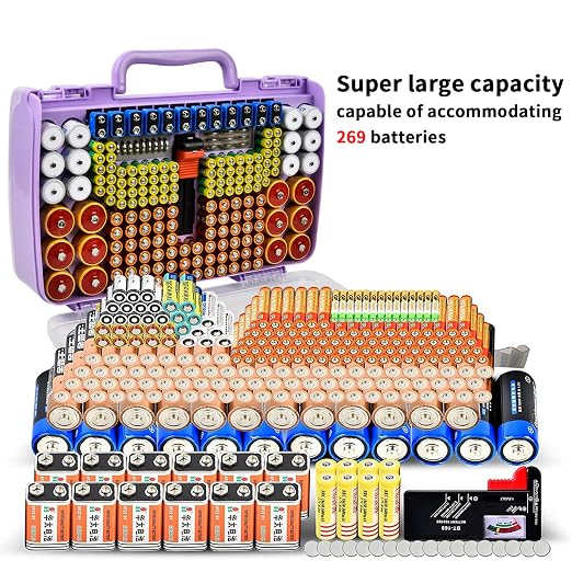 Battery Organizer Storage Case - Image 4