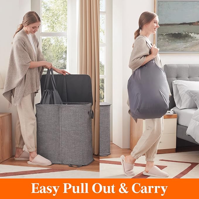 Lifewit Double Laundry Hamper - Image 5