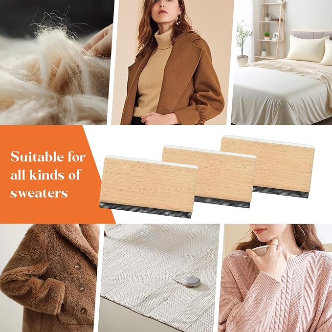 Cashmere Comb, Double Edge Sweater Pill Remover - Image 5
