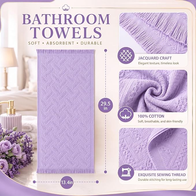HunnmingRe 23 Pack Boho Hand Towel - Image 2