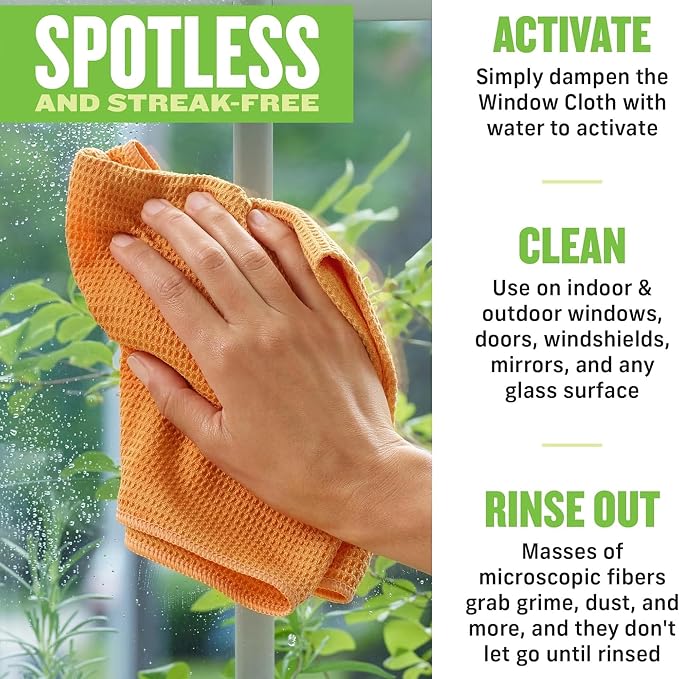 E-Cloth Window and Glass Cleaner Kit, Just Add Water - Image 3