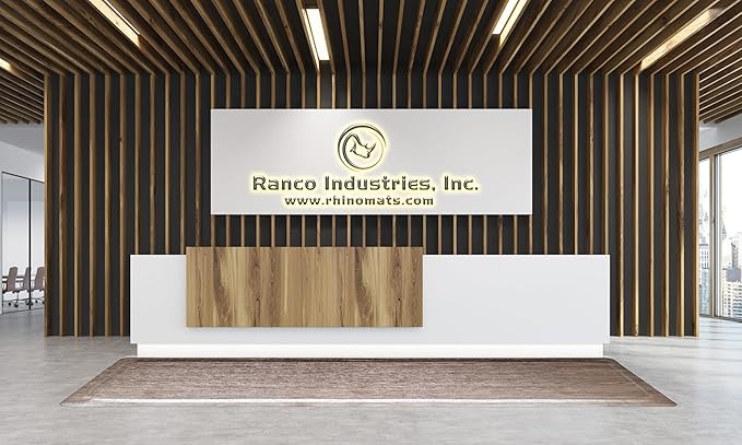 Rhino Mats, Softwoods Anti Fatigue Floor Mat, Commercial Grade Kitchen Mat, Standing Desk Mat, Office, Garage or Anywhere, Standing Comfort. (Driftwood, 3' x 15' x 7/8")