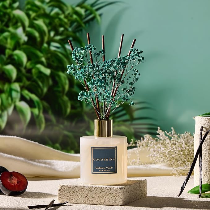Reed Diffuser - Cashmere Vanilla 17 Fl.oz Reed Diffuser - Image 4