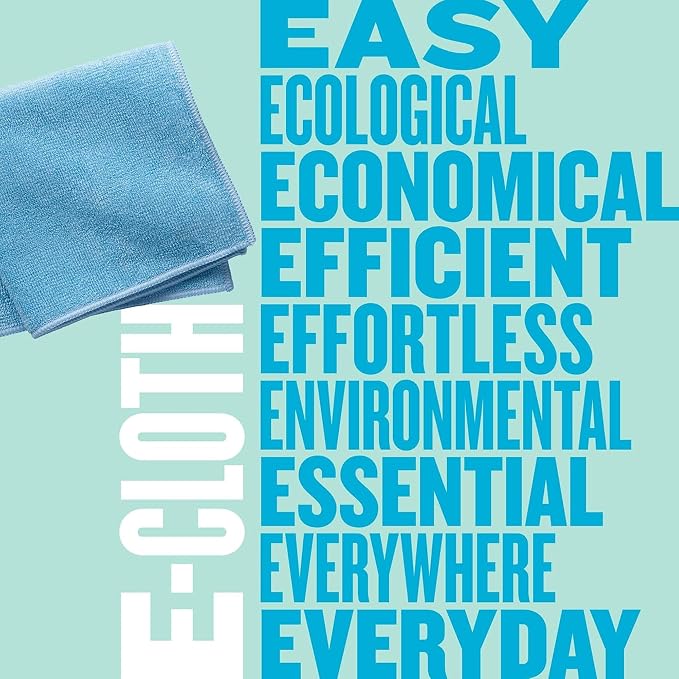 E-Cloth General Purpose Cleaning Cloth Kit, Reusable Cleaning Towel, 4 Pack - Image 9