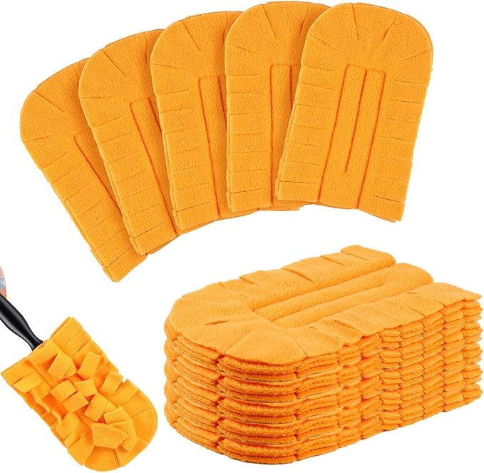 Zubebe 12 Pcs Reusable Duster Refills Fleece by Zubebe
