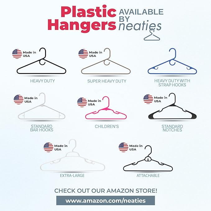 Plastic Hangers 45 Pack - Image 7