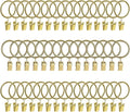 Lansian 44 Pack Curtain Rings by Lansian