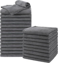 Salon Towels 24 Pack, Super Soft Microfiber Gym Towels | Highly Absorbent by Unimade