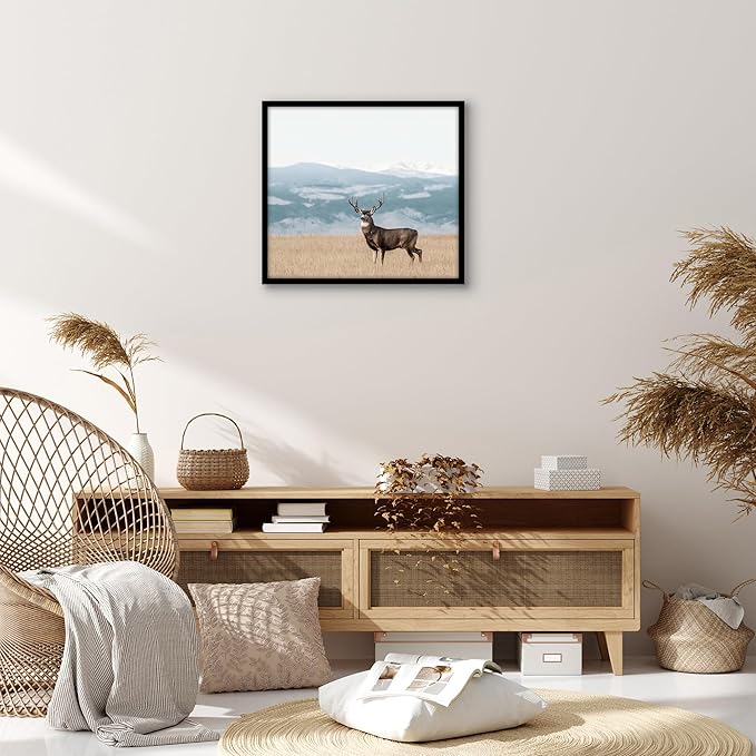 Americanflat 18x20 Picture Frame with Polished Plexiglass - Streamline Collection - Thin Border Picture Frame for Wall Display - Hanging Hardware Included - Black