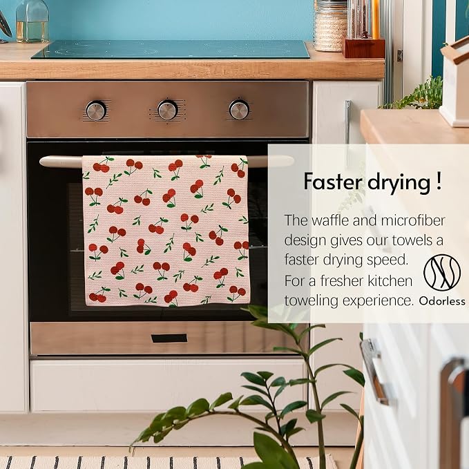Eulnars Kitchen Towels, Microfiber Tea Towels - Image 3