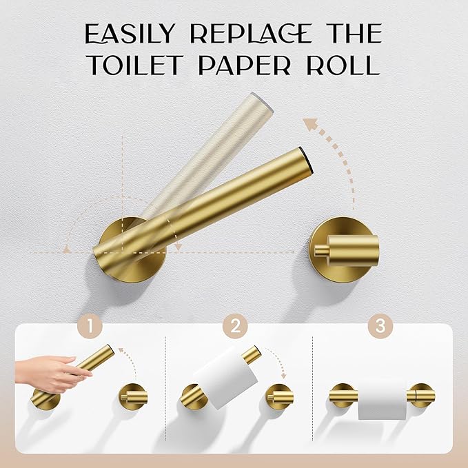 Day Moon™ - Toilet Paper Holder - Modern Roll Holder - Image 4