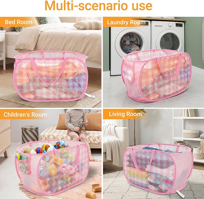 Sturdy Collapsible Laundry Baskets - Image 7