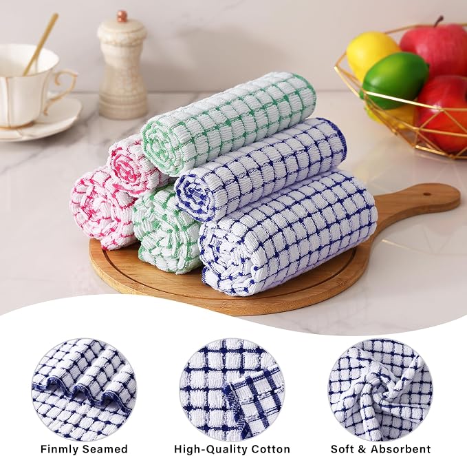 Homaxy Kitchen Towels and Dishcloths Set - Image 4