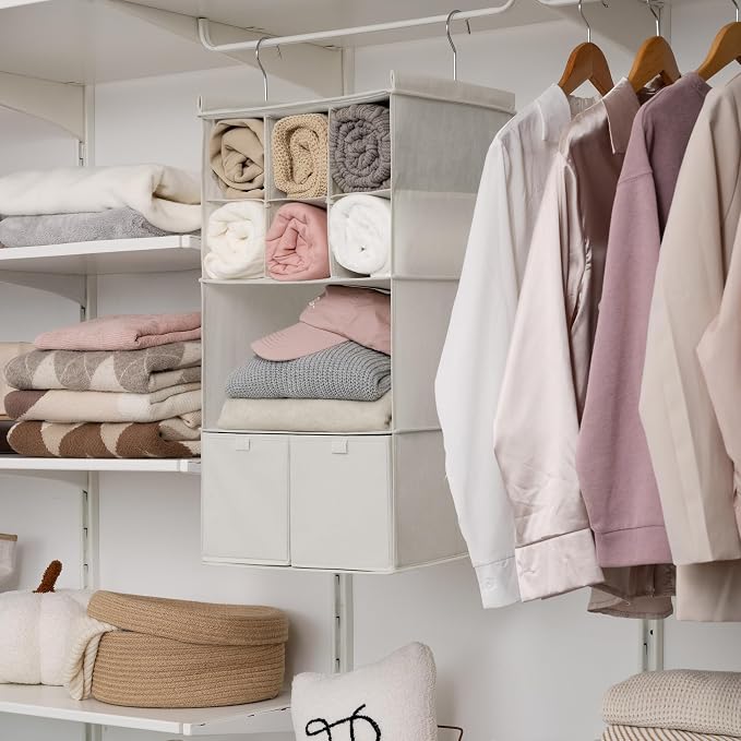 GRANNY SAYS 4-Shelf Hanging Closet Organizer - Image 4