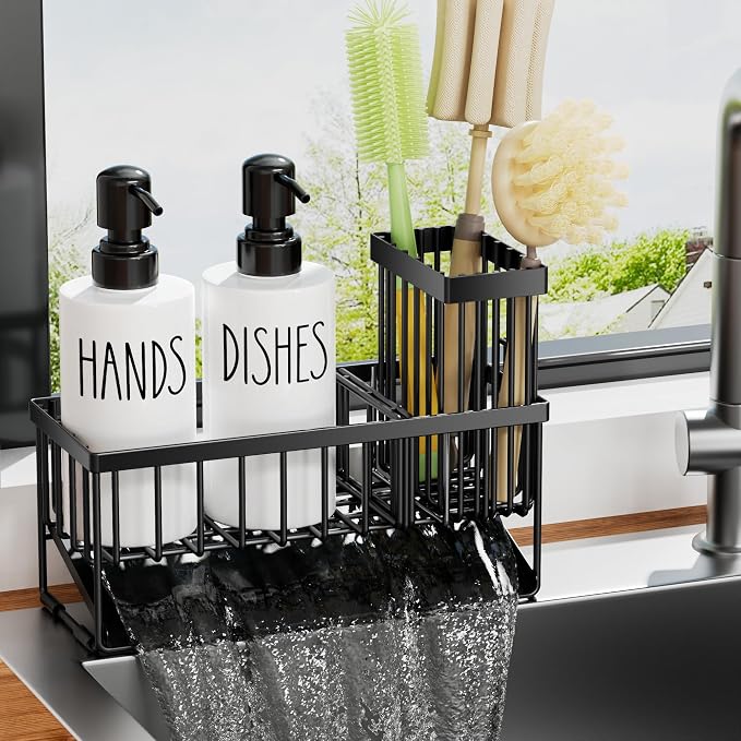 MASADI Kitchen Dish Soap Dispenser Set - Image 7