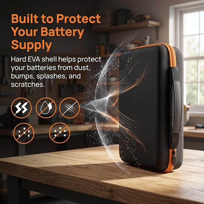 Comecase Battery Organizer Case - Image 8