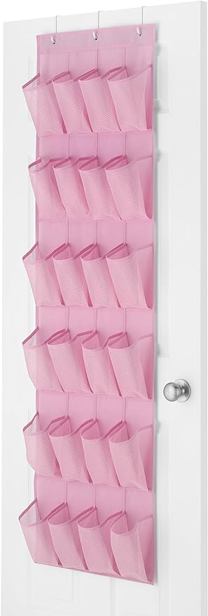 Whitmor 24 Pocket Over the Door Shoe Organizer by Whitmor