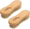 Konex Heavy-Duty Peanut-Shaped Brush 2-Pack, Durable and Long-Lasting Design by Konex