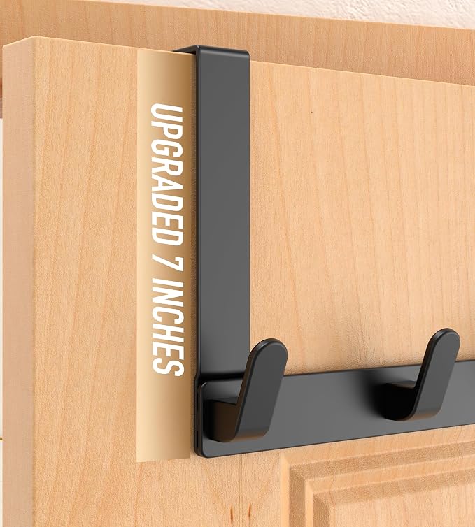 Over The Door Hooks Hanger, Heavy Duty Rack - Image 5