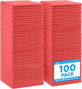 HOMEXCEL 100PK Microfiber Cleaning Cloth, Cleaning Rag by HOMEXCEL