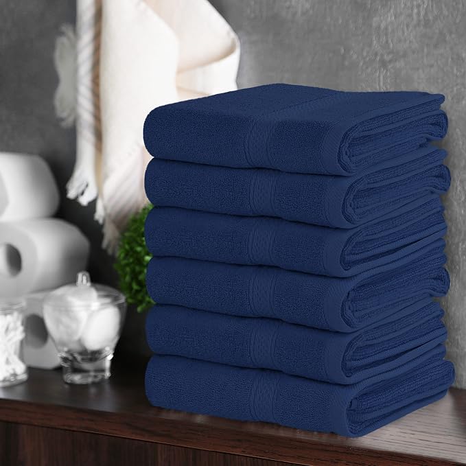Utopia Towels 6 Pack Premium Hand Towels, 16x28 in, 600 GSM Cotton, Spa & Hotel - Image 7