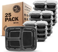 Freshware Meal Prep Containers 3 Compartment by Freshware