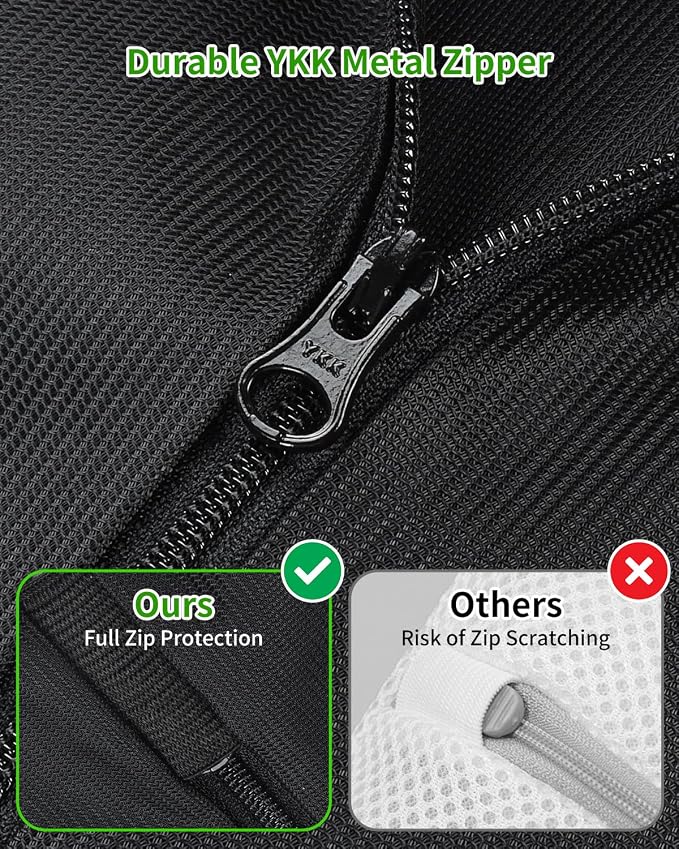 OTraki 2 Pack Mesh Laundry Bags 16X20 inch Durable Laundry Garment Bag - Image 5