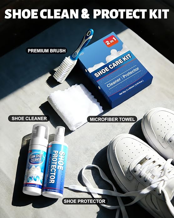 Jevvu Shoe Cleaner, Sneaker Cleaner Foam - Image 4