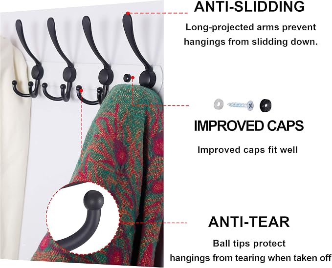 Wall Mounted Coat Rack - Image 6