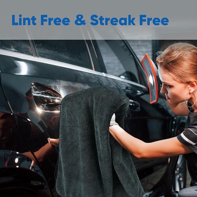 HOMEXCEL Car Drying Towel, SUV | Professional Microfiber Drying Towels - Image 5