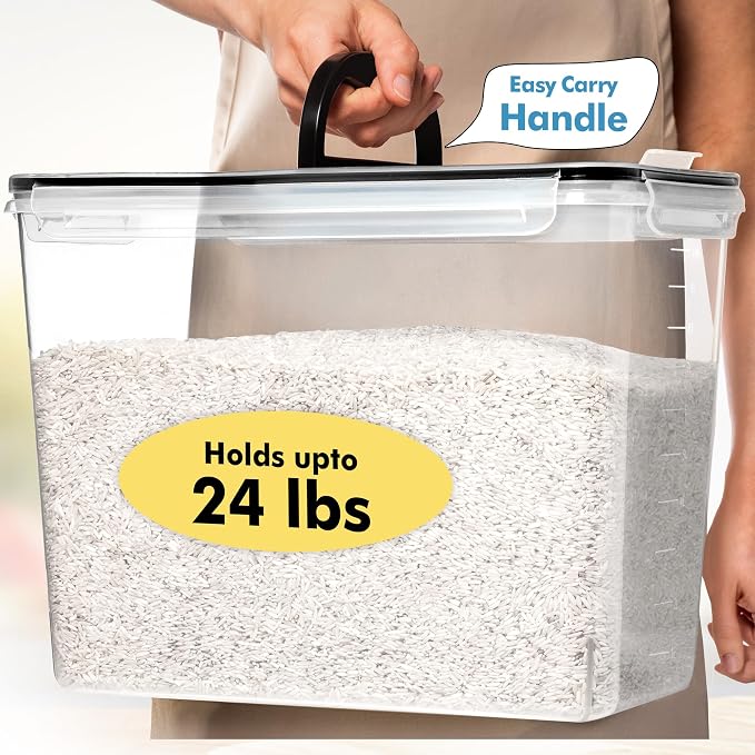Shazo 2 PC Flour Sugar Storage Containers - Image 3