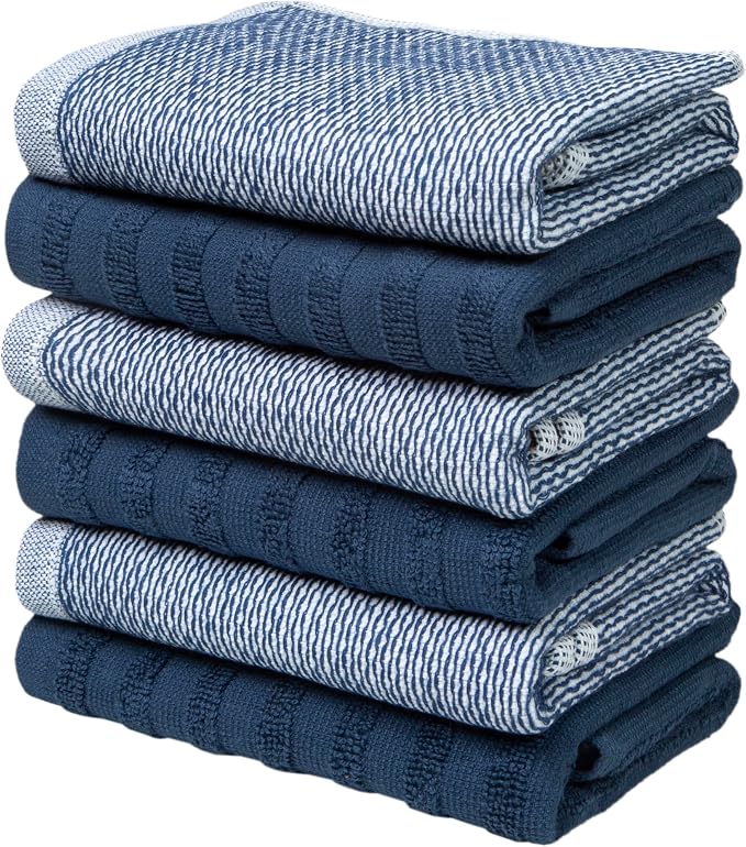 Bumble Premium Dish Cloths 13"x13" | 100% Natural Ring Spun Cotton | 400 GSM | - Image 5