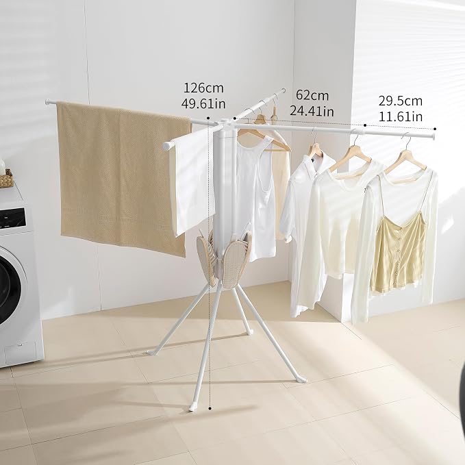 RFOUO Foldable Clothes Drying Rack - Image 2