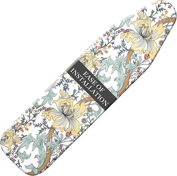 veiox Standard Size Ironing Board Cover and Pad, Full Size Scorch Resistant by veiox