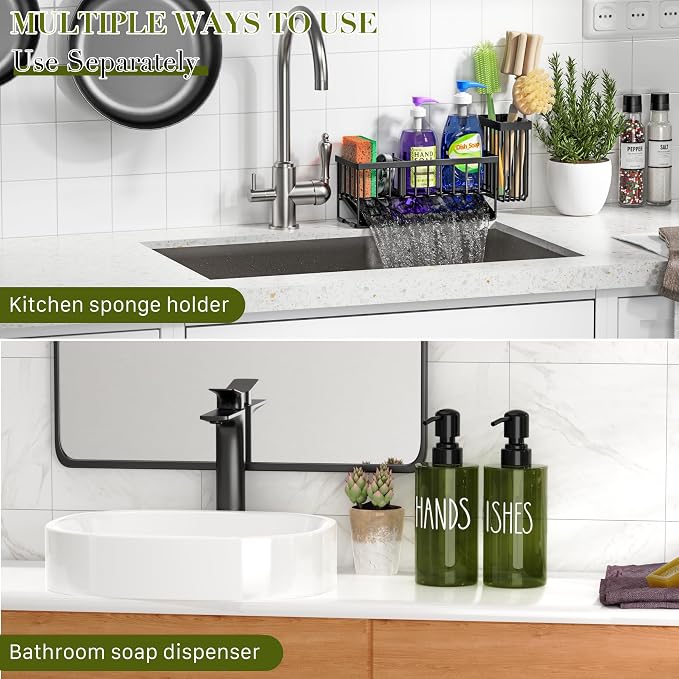 MASADI Kitchen Dish Soap Dispenser Set - Image 4