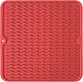 Silicone Dish Drying Mat, Non-Slip Easy Clean Sink Mat, Large Heat-resistant by MODENGKONGJIAN