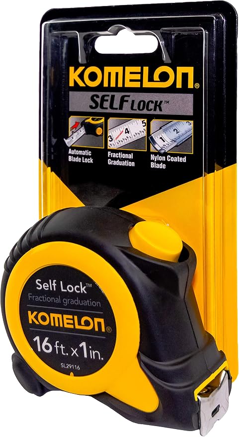 Komelon SL29116 Self Lock Speed Mark 16-Foot Power Tape - Image 2