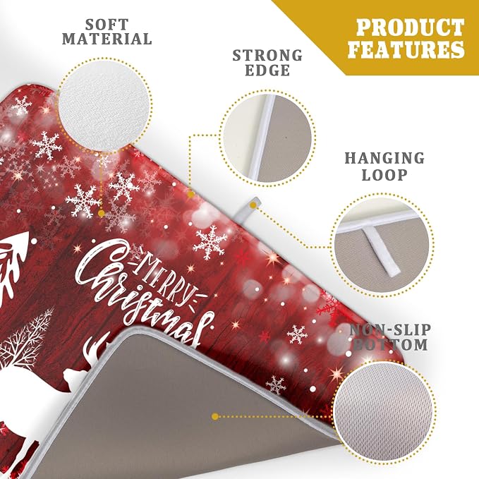 Merry Christmas Dish Drying Mats - Image 4